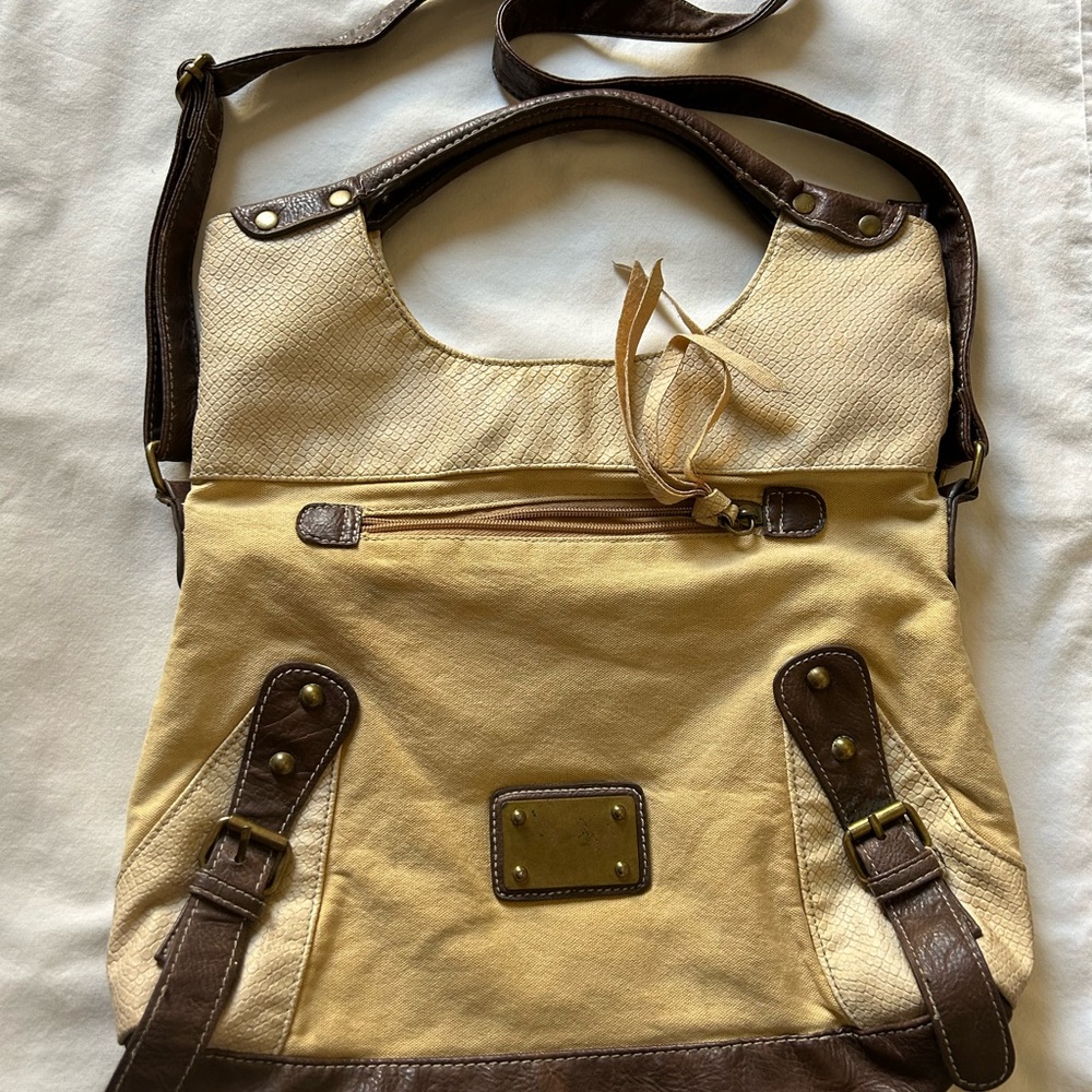 Stylish Tan and Brown Women's Bag